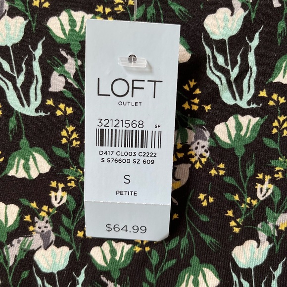 NWT Loft Long-sleeved Dress - Picture 4 of 4